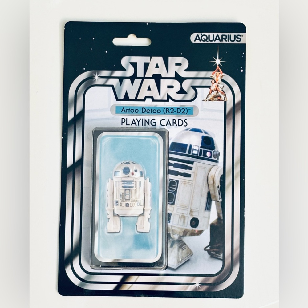 🃏 2 for $15: Star Wars Officially Licensed Set of R2D2 Playing Cards Set